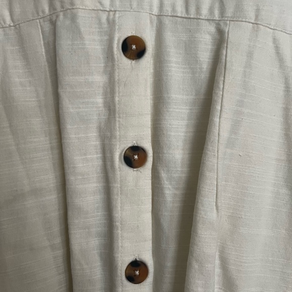 Urban Outfitters - off white linen maxi dress - NWT - Picture 4 of 6